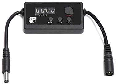 Designsfeel Fish Tank Aquarium Light LED Dimmer Aquarium Light Modulator Lighting Controller Intelligent Timing Dimming System Brightness adjuster S2-PRO