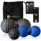 [FASZIEN DUOBALL 12CM, DUOBALL 8 CM UND FASZIENMASSAGE BALL 8CM] Faszien Duoball Set, Duoball Faszien Massage Bälle Set Inkl. GRATIS Video-anleitung, Poster & Tasche – BOZEERA©: Premium Set
