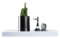iTrend High Gloss White Floating Wall Shelf 30CM