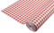 Pronappe Tischdecke R485070I Einweg-Tischdecke aus Damastpapier Länge 50m Breite 1,20m (pro Rolle) Farbe Vichy rot Damastpapier mit universellem Muster schick und klassisch