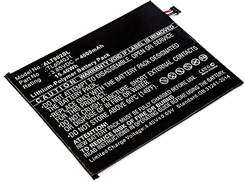 subtel, Akku für Tablet kompatibel mit Alcatel 1T (8082), TLP040K7, TLp040J1 (3.85V, 4000mAh)