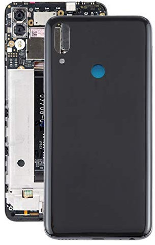 KONGXIpan case Battery Back Cover with Side Keys for Meizu Note 9 (Color : Black)
