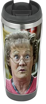 Mrs Browns Boys Awesome - Travel Mug, Thermal Insulated Cup for Hot and Cold Beverages Drinks