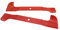 SECURA 2x High-Lift Messer Messersatz kompatibel mit Husqvarna TC 142 TC 242 5-Stern 107cm