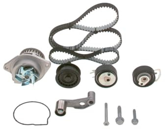 BOSCH Wasserpumpe + Zahnriemensatz 1987946995 | Kompatibel mit: AUDI A2, SEAT ALTEA, ALTEA XL, CORDOBA, CORDOBA, CORDOBA Vario, IBIZA II, IBIZA III, IBIZA IV, IBIZA IV SC