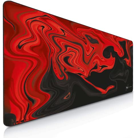 Nyfter - Liquid Gaming Mousepad 1200x600x3mm 3XL mauspad Gaming Premium Mauspad XXXL Wasserabweisend für Pro-Gamer