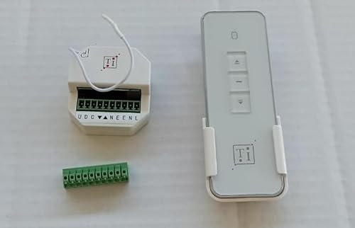 Centralina MINI Universale con Telecomando in Kit Trasforma Motori per Tapparelle Meccanici in Motori Radiocomandati Automazione Avvolgibili