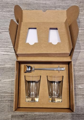 illy indulgence kit due bicchieri e due cucchiaini