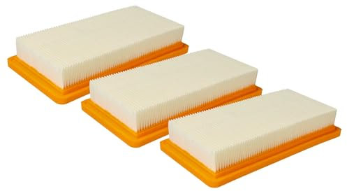 vhbw 3x motor filter compatible with Kärcher BR 45/22 C Bp Pack + MF, BR 45/22 C Bp Pack Fleet *EU, DS 5.800 Waterfilter Vacuum Cleaner