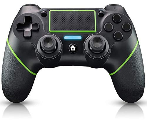 Generic Mando Inalámbrico Compatible con P4/Pro/Slim/PC y Laptop, p3 Verde.