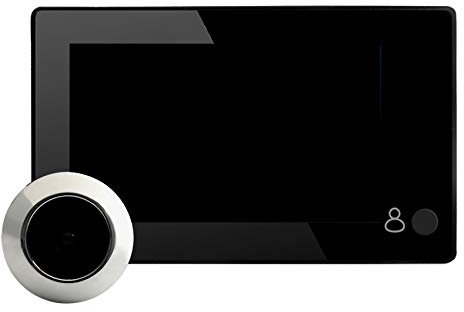 iFutniew 4.3 HD Porta Spioncino 145 Gradi Grandangolare Digitale Smart Campanello TFT Colore Porta Occhio Home Security Camera Monitor
