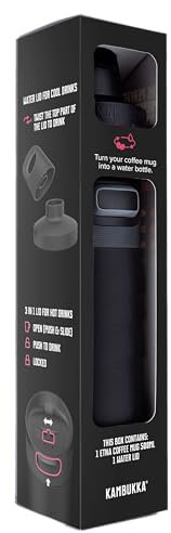 Kambukka Thermobecher Etna 500 ml - Matte Black, 11-01052