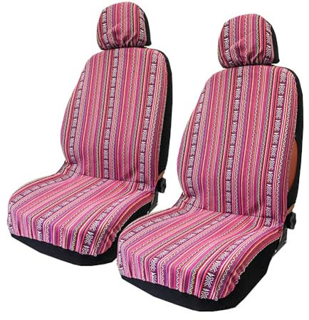 dzggs Auto Sitzbezüge für Jeep Wrangler TJ 1997-2006, Autositzbezug Ethnischer Stil Sitzbezug belüftetes Kissen Sommer kühl atmungsaktiver Sitzbezug Autozubehör,A