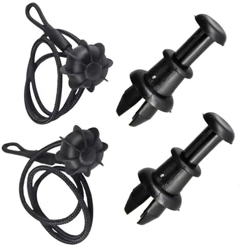 BILKAR Cord Hutablage Haltebände Kompatibel Mit Seat Für MII Ab 2012 2013 2014 2015 2016 2017 2018 2019 2020 Tonneau-Abdeckungsgurt, Aufhängeseil 1M6867574A Dachgepäckträger-Befestigungsgurte