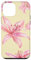 Cute Lily Flower Blooming Aesthetic Floral Y2K Case for iPhone 12 mini