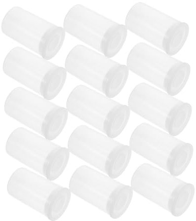 Artibetter 200piezas Contenedores De Plástico Transparente con para Almacenamiento De Accesorios Cebos