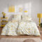 ESTELLA Mako-Satin Bettwäsche 155x220 Lumina gelb beige Pusteblume 7959-710