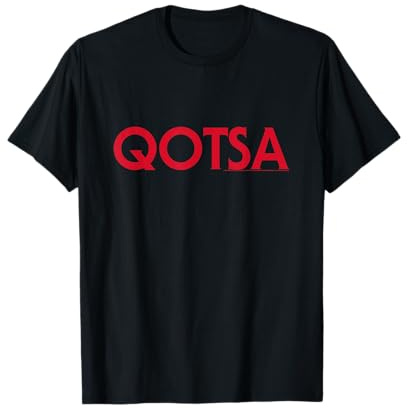 Offiziell Queens of The Stone Age QOTSA Logo Rock Band T-Shirt