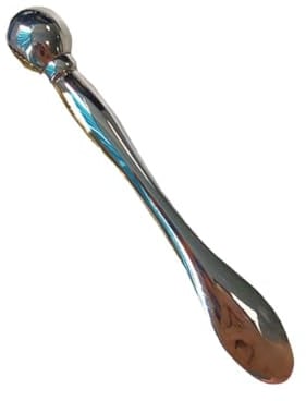 TOPPERFUN Metall Augencreme Applikator mit Drehbarem Massagekopf Manuelle Hautpflege Spatel für Bessere Nährstoffaufnahme Anti falten Wirkung Geeignet für Empfindliche Augenpartie und Feine