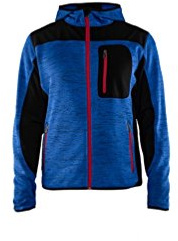 Blaklader 49302117 GESTRICKTE JACKET, Kornblumenblau / Schwarz, grootte 4XL