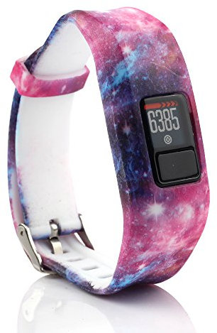 Baaletc Für Garmin Vivofit 3 und Vivofit JR, buntes Zubehörband/Armbänder mit sicherem Verschluss für Garmin Vivofit 3 und Vivofit JR, Vivofit JR. 2 Bänder