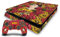 Head Case Designs Offizielle Zugelassen Frida Kahlo Portrait Muster Blumenhaft Matte Vinyl Haut Gaming Aufkleber Abziehbild kompatibel mit Sony Playstation 4 PS4 Slim Console & DualShock 4 Controller