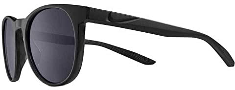 Nike Unisex Sonnenbrille Horizon Ascent Kunststoff Schwarz/Grau, Gläsermaße: Höhe 46mm, Breite 51mm, DJ9920-010