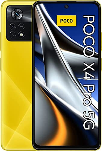 Xiaomi Poco X4 Pro 5G - Smartphone 128GB, 6GB RAM, Dual SIM, Poco Yellow