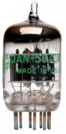 JINGERL 2 stücke USA. Antiquitätenröhre GE Jan 5670W. Röhre kann ersetzen 6N3 / 396A / 2C51/5670