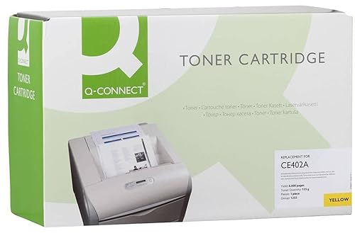 Q-Connect Toner kompatibel zu HP CE402A - Yellow K15540QC