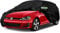 Autoabdeckung Wasserdicht Passend für 2003-2024 VW Golf MK5 MK6 MK7 MK8, Atmungsaktiv Vollgarage Autoplane für Regen Sonne Staub Schutz Auto Abdeckplane Abdeckung