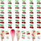 RUNRAYAY 36Pcs 3D Cherry Nail Art Charms, Red & Pink Elegant Nail Studs Diamonds for Nail Accessories, Summer Fruit Nail Jewelry Decoration for Diy Crafts Nail Decor