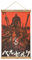YBEL Anime Berserk Poster Scroll-Poster Stoffbild Kunst Holz DIY Rahmen Hängende Druck Aufhänger für Raumdekoration Öl Leinwand Kit Geschenk
