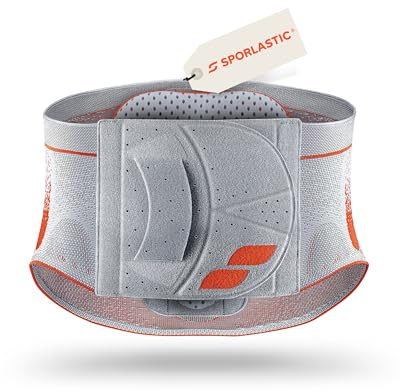 SPORLASTIC VERTEBRADYN SUPREME Rückenbandage tailliert, Platinum/Orange XXL