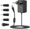 Gonine 9V 2A Fuente de alimentación Adaptador para Arduino UNO R3 Crosley Cruiser Tocadiscos portátil Schwinn Bicicleta estática elíptica 270 170 430 470 A10 Medela Bomba con Estilo