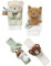 VERTBAUDET Hochets mains et pieds GREEN FOREST marron TU