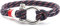 Mens Rope Bracelet, Titanium Steel Shackle, Durable and Scratch, Handmade, Nautical Wristband for Men