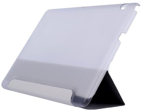 Funda Cubierta Inteligente Plegable para Huawei MEDIAPAD T3 10 9,6, Flip Smart Cover, Carcasa Protector, Blanca