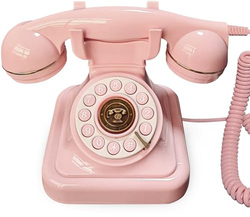FiayaCom Livre d'or audio de mariage, telephone livre d or audio (Rose)