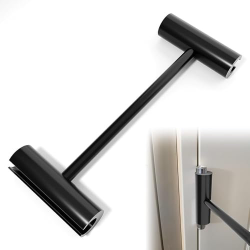 Tofcbye Heavy Duty .134 & .180 Door Hinge Adjustment Tool, Black Steel, Polished Finish, Contemporary Style