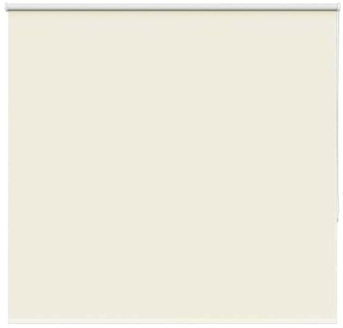 vidaXL Store Enrouleur occultant Blanc cassé Largeur du Tissu 141,6 cm, Store de Jour et de Nuit, Store de Cuisine, Store Enrouleur occultant