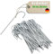 WDB - Anti-Rost Erdanker aus Stahl - Stabile Bodenanker für Unkrautvlies, Gartenvlies, Zaun & Camping - Befestigungsanker 150 mm Ø 2,9 MM - 100 Stück