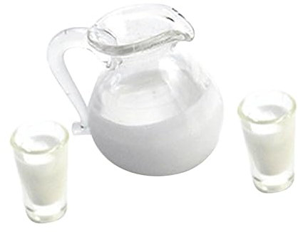 TOYANDONA 1ensemble Miniature Jug Model pour Décoration De Maison De Poupée Accessoire Imitation pour Décor De Jardin Et Mini Maison