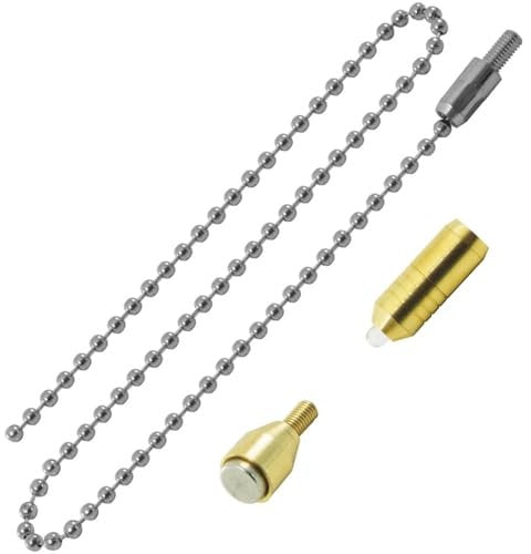 C.K MightyRods Pro Kabelstangen 3-Teilig Erweiterungssatz, LED Stablampe, Magnet, und Kette, Zubehörsatz für Elektrische Kabelziehhilfe, Elektroinstallation, Kabeleinziehhilfe Elektriker, CK T5441