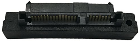 zdyCGTime SAS 22 Pines a 7 Pin + 15 Pin SATA Adaptador de Disco Duro Raid con 15 Pin Potencia Port-Right ángulo 90 Degree