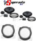 Audison APK 165 kit casse auto a due vie 165mm, potenza RMS 100W a 4 Ohm set adattatori altoparlanti per FIAT Bravo dal 2007 Predisposizione Anteriore o Posteriore