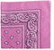 Macahel Cotone Paisley Design fazzoletto/Bandana, rosa, Taglia unica