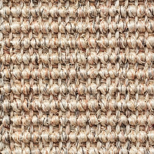 Teppichboden Auslegware | Sisal Naturfaser Schlinge | 400 cm Breite | beige mix | Meterware, verschiedene Größen | Größe: 1 x 4m