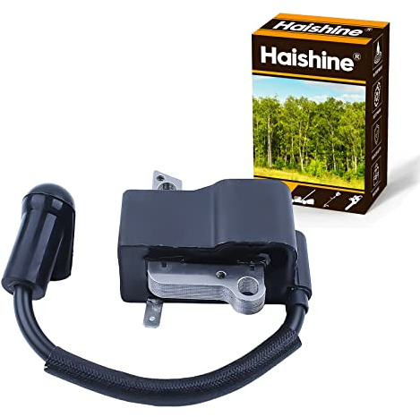 Haishine Bobina di Accensione Magneto Modulo per HUSQVARNA 232R 235R 225R Trimmer Husqvarna 435440445450 Parti Motosega # 537038501 # 573935702