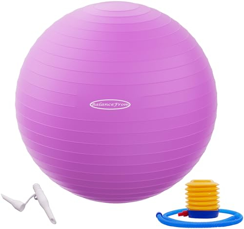 BalanceFrom Rutschfester Gymnastikball, 68-75cm, XL